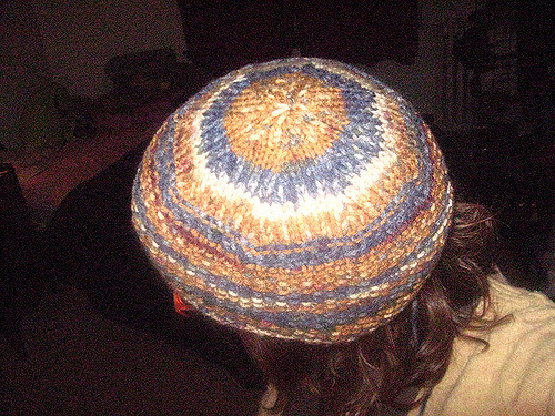 Seed Stitch Wool-Soy Hat