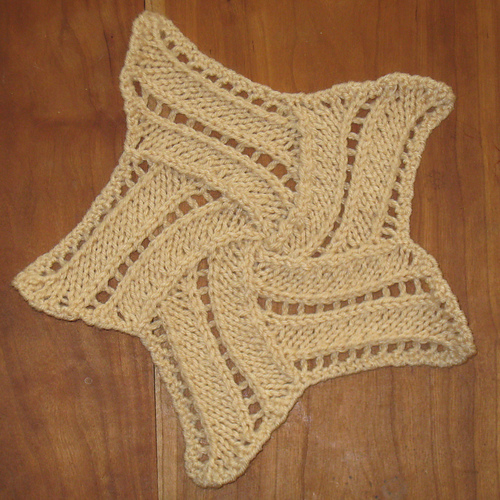 Entrelac Five-pointed Star