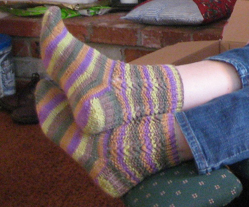 Moss on the Mountain Socks