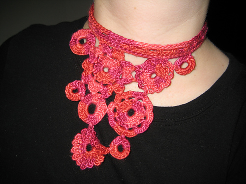 Wisteria Crochet Necklace