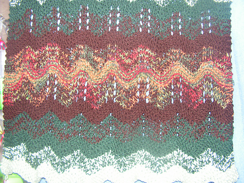 Chevron Fantastic Afghan