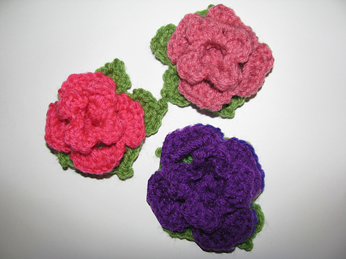 Leafed Rose Pin photo 2