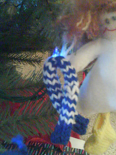 Miniature Hat and Scarf