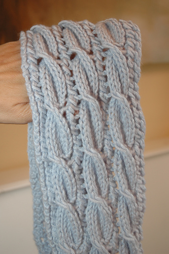 Lace & Cable Scarf