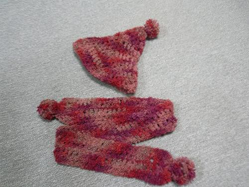 p.38 pompom muffler & cap
