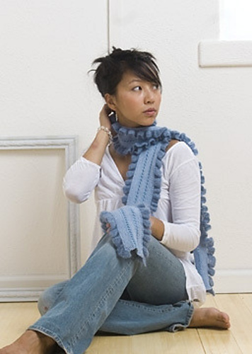 Ruffle Scarf 