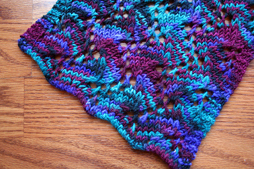 Superior Travelling Vine Lace Scarf