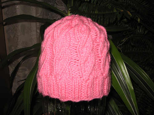 Merino-Silk Cables for Baby