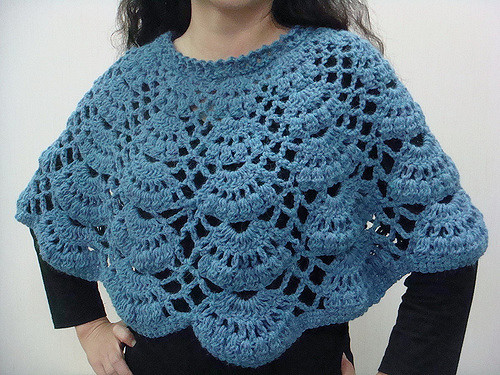 a. Crochet cape
