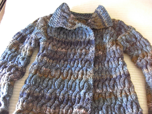 Y821 Noro Iro Cabled Jacket