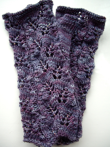 Fern Gloves & fingerless mitts