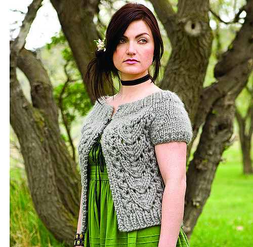 Wrenna Leather Laced Cardigan