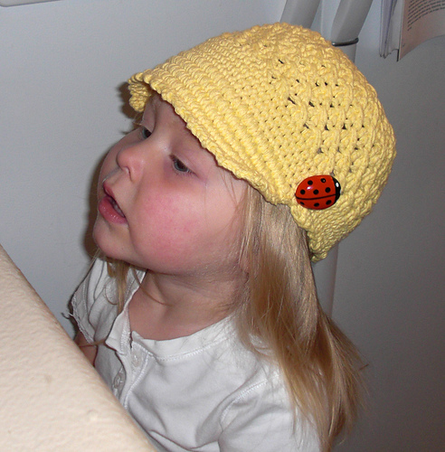 Beanie Hat with Visor
