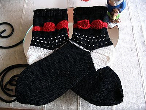Snow white socks/Schneewittchensocken