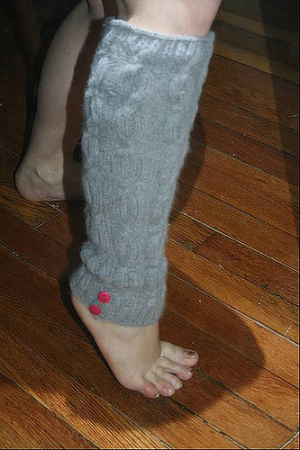 Recycled Cable Legwarmers