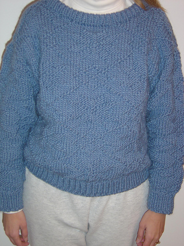 No 14 Empossed Snowflake Pullover