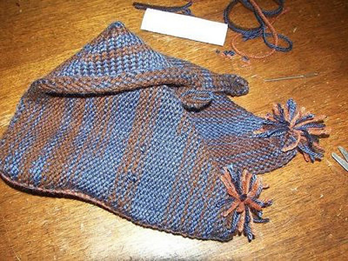 Pseudo Felted Slippers