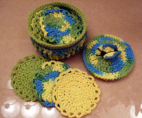 Butterfly Scrubbie Gift Set