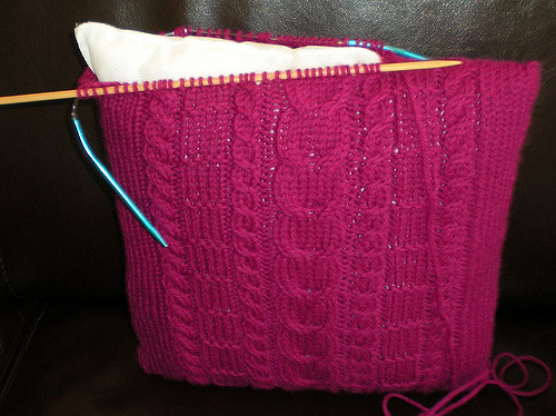 Cables Square & Round -  Square Pillow