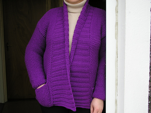 Moss Stitch Jacket