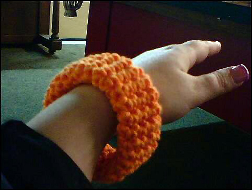 Faux Bakelite Bangle Bracelet