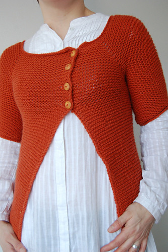 Garter Stitch Swingy Sweater photo 3