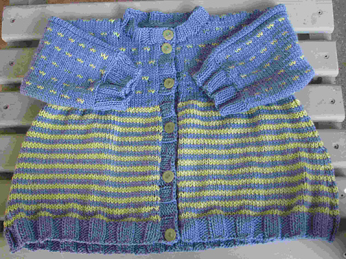 Stripey Bottomed Sweater
