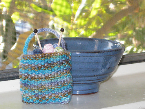 Miniature Knitting Bag photo 3