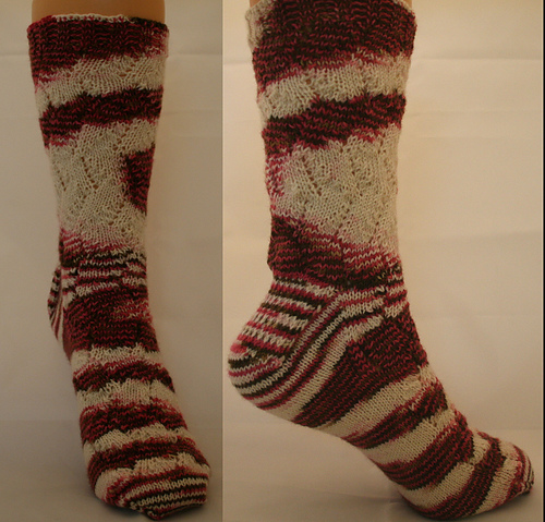 Crotalus Toe-up Socks