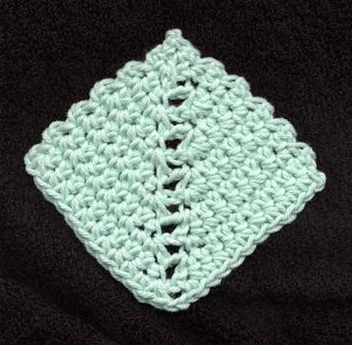 Increase crochet miter square