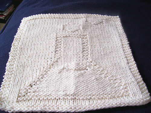 Erlenmeyer Flask Dishcloth