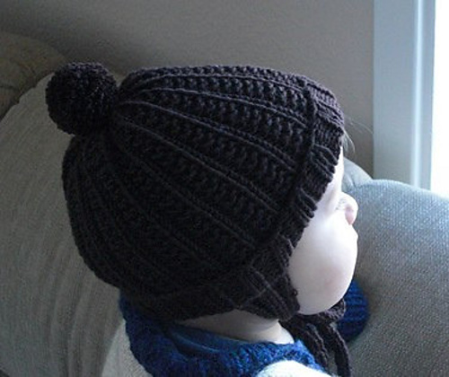 Two rounds baby hat photo 1