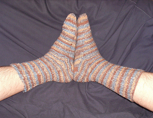 Shadow Check Socks