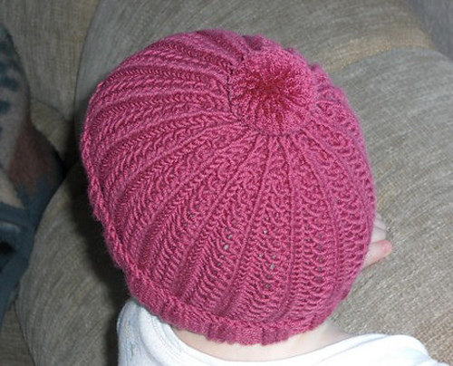 Two rounds baby hat photo 5