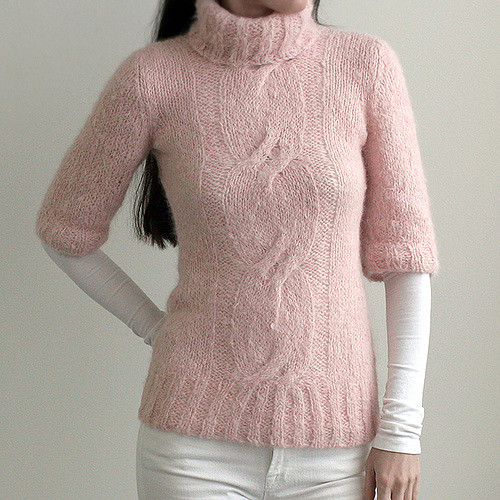 21 Sweater with Cable