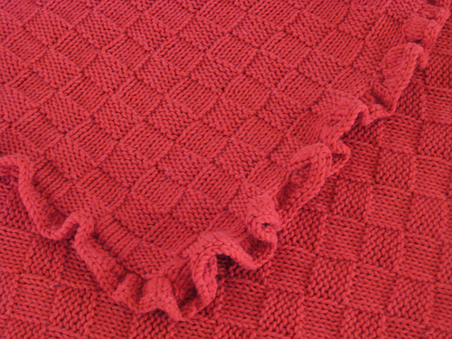 Ruffled Blanket