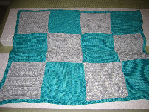 Sampler Baby Blanket photo 2