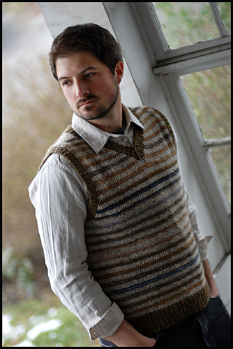 「完売品」eaphi U NECK LEAF PATTERN KNIT VEST Ravelry: Alberta pattern by Jared Flood