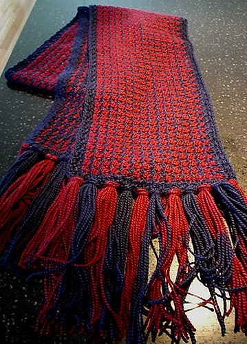 Myrt's Crocheted Scarf photo 2