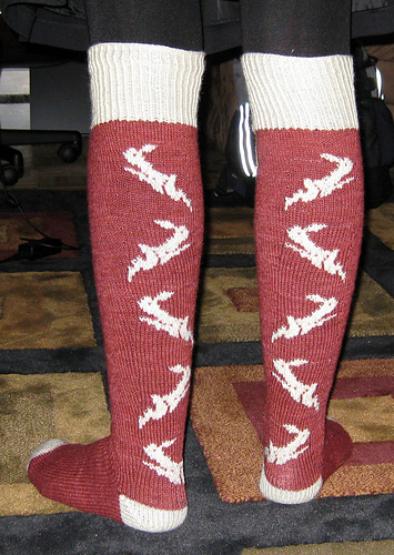 Rabbit Socks (Colorwork Chart) photo 1