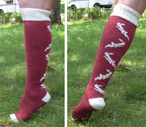 Rabbit Socks (Colorwork Chart) photo 2
