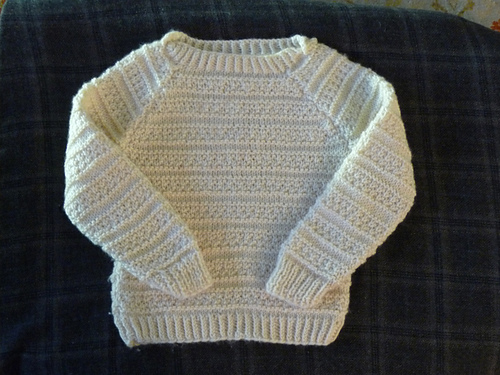 Raised Pattern Sweater