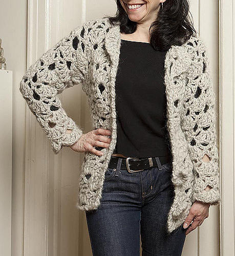 Ravelry: Open Fan Cardigan pattern by Doris Chan