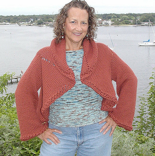 Circle Vest and Sweater