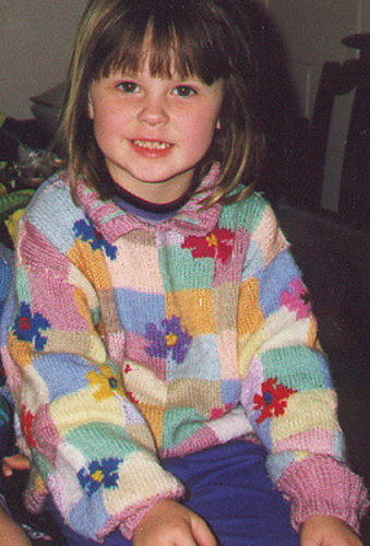 Flower Tile Pullover