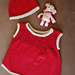 28-BK2 Baby jumper-skirt & cap pattern 