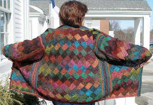 Entrelac Jacket WJ 206