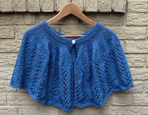 Bluebell Lace Capelet