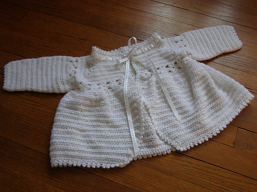 Crochet Baby Set and Blanket D-368