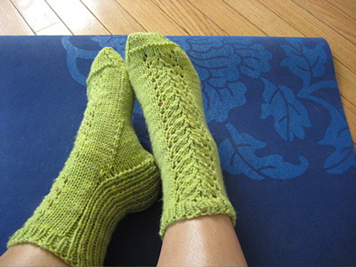 Spring Savasana Socks